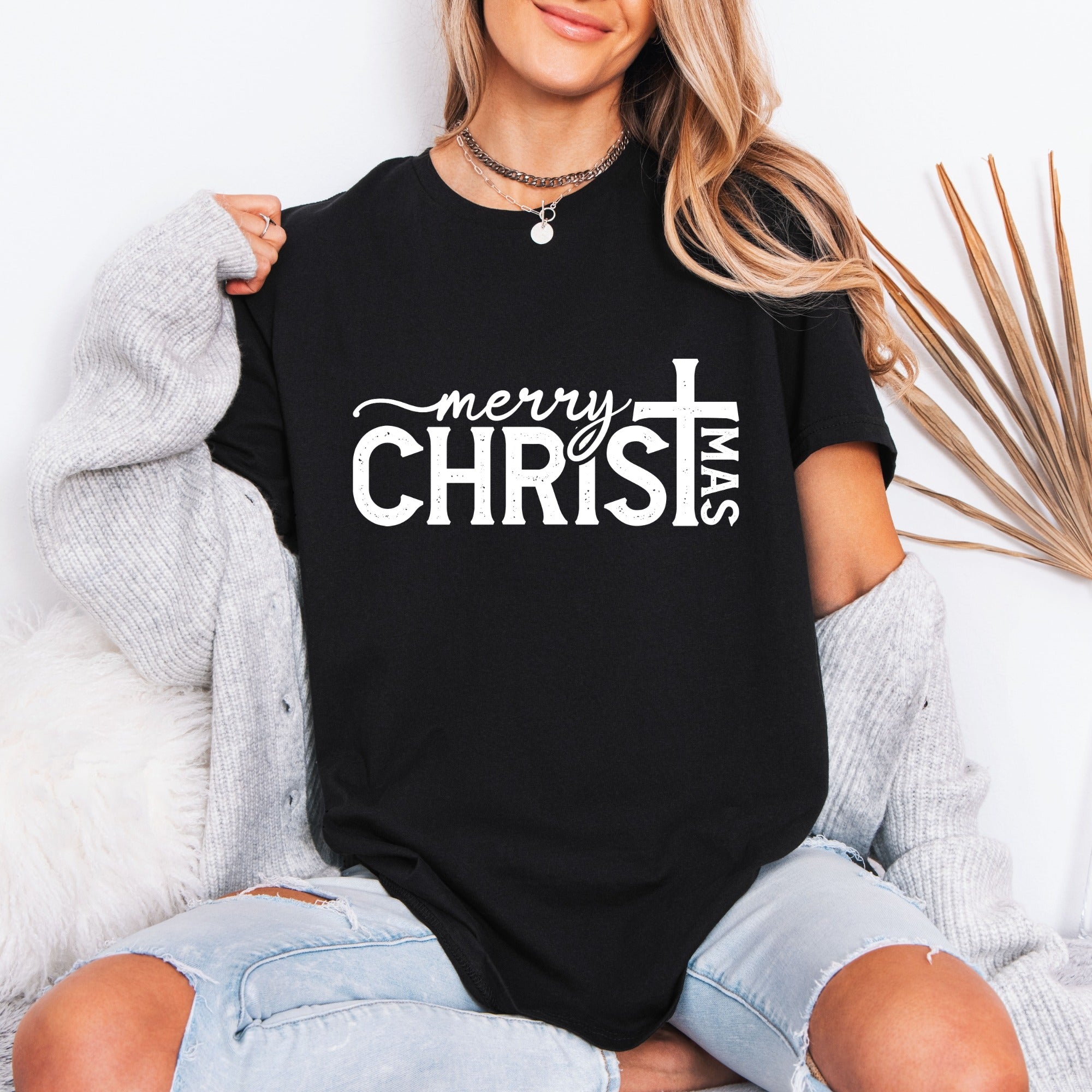 Merry CHRISTmas | Festive Christian Holiday Tee