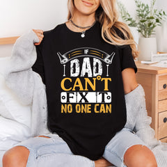 Dad Can Fix Father Dad Vintage Ready to Press DTF Transfer for Dtf