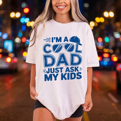 Dad Humorous Diy Dad Funny Ready to Press DTF Transfer for Dtf