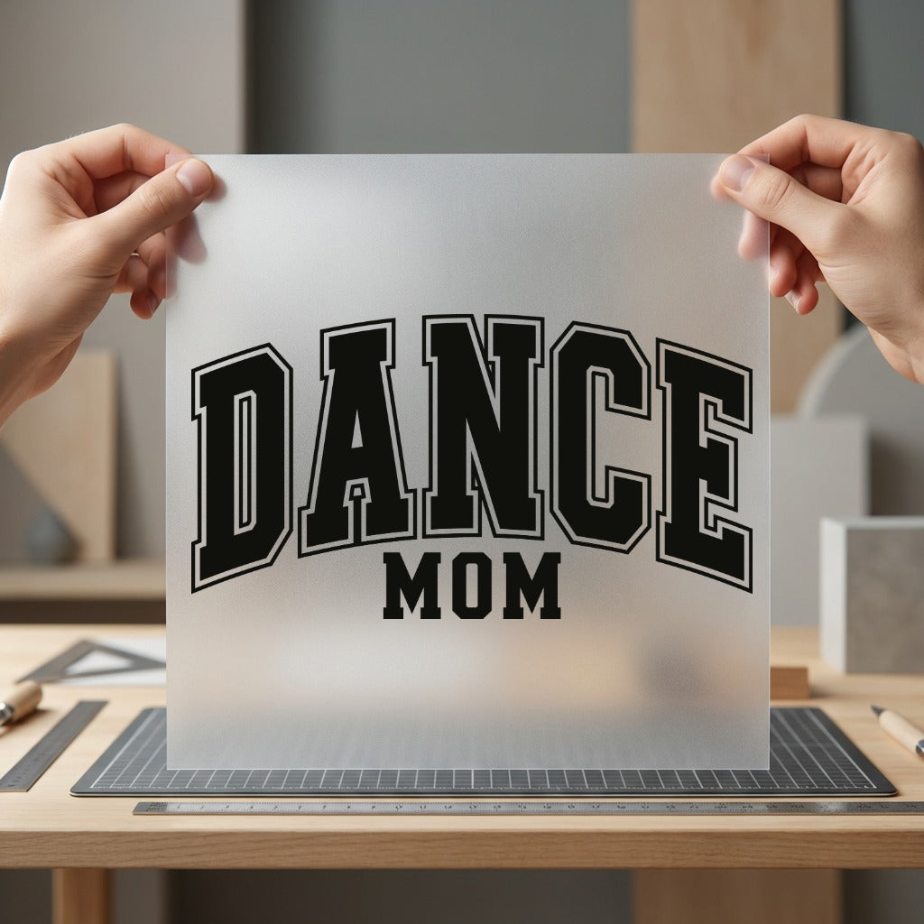 Dance Mom Collegiate Diy Mom Retro Ready to Press DTF Transfer for Dtf