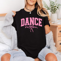 Dance Mom Pink Bow Mom Retro Ready to Press DTF Transfer for Dtf