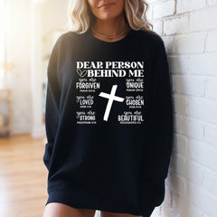 Dear Person Behind Me | Identity & Affirmation Sweatshirt - Luckets.com