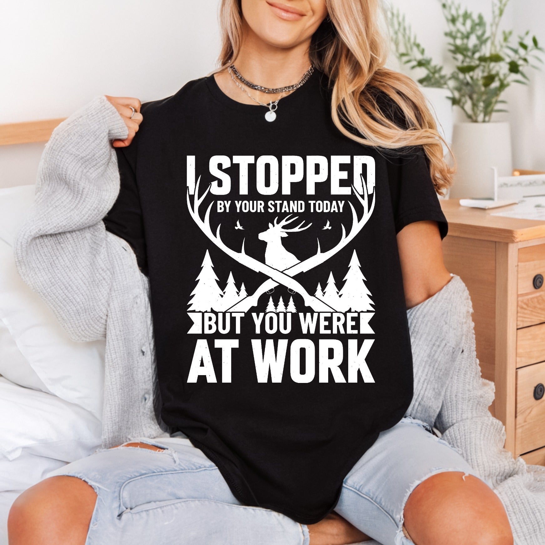 Deer Hunter Quote Hunting Dad Funny Ready to Press DTF Transfer for Dtf