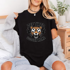 Def Tired Soccer Mama Mom Funny Ready to Press DTF Transfer for Dtf