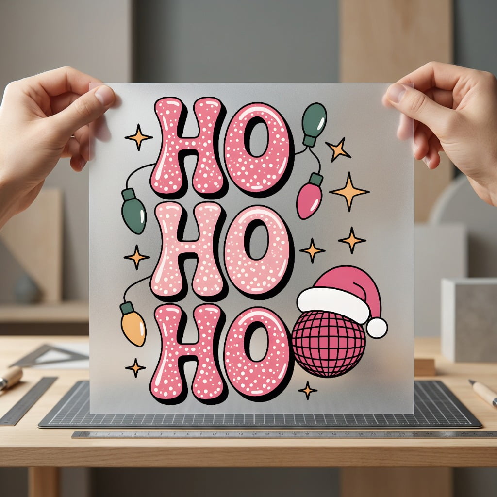 Disco Santa Retro Christmas Christmas Retro Ready to Press DTF Transfer for Dtf