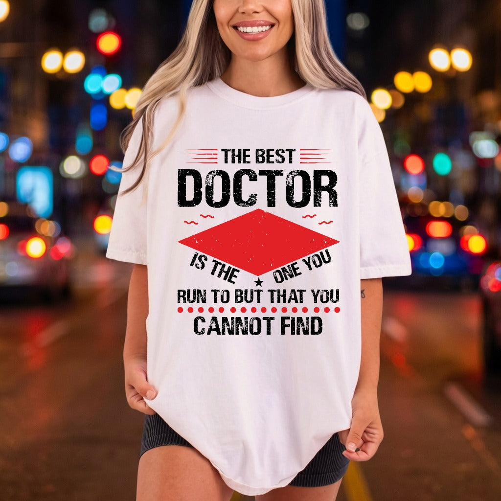 Doctor Retro Diy Nurse Doctor Ready to Press DTF Transfer for Dtf