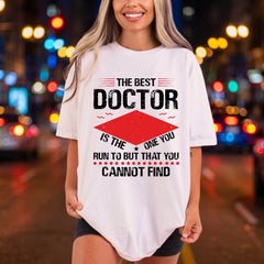 Doctor Retro Diy Nurse Doctor Ready to Press DTF Transfer for Dtf