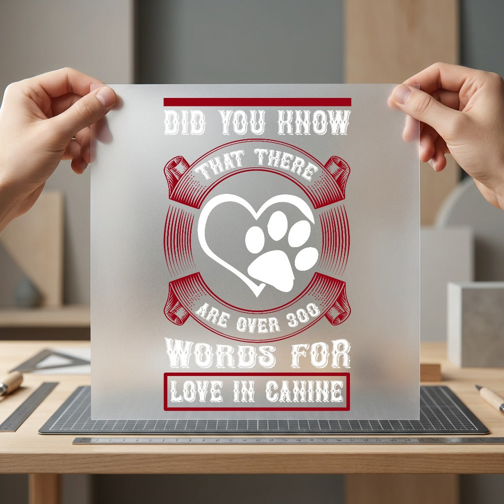 Dog Lover Quote Retro Mom Dad Ready to Press DTF Transfer for Dtf