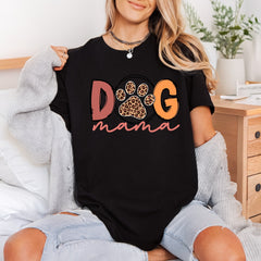 Dog Mama Leopard Paw Mom Dad Ready to Press DTF Transfer for Dtf