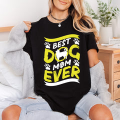Dog Mom Ever Pet Mom Dad Ready to Press DTF Transfer for Dtf