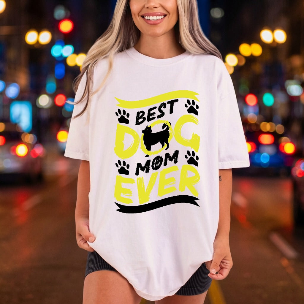 Dog Mom Ever Pet Mom Dad Ready to Press DTF Transfer for Dtf