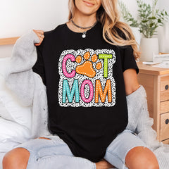 Dog Mom Paw Spotted Mom Dad Ready to Press DTF Transfer for Dtf