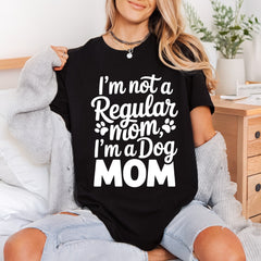 Dog Mom Quote Script Mom Dad Ready to Press DTF Transfer for Dtf