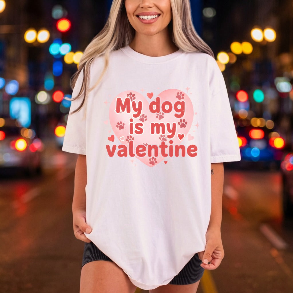 Dog Valentine Pet Lover Valentine Mom Ready to Press DTF Transfer for Dtf