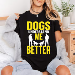 Dogs Understand Better Pet Mom Dad Ready to Press DTF Transfer for Dtf