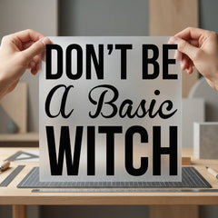 Don Basic Witch Sassy Halloween Aesthetic Ready to Press DTF Transfer for Dtf