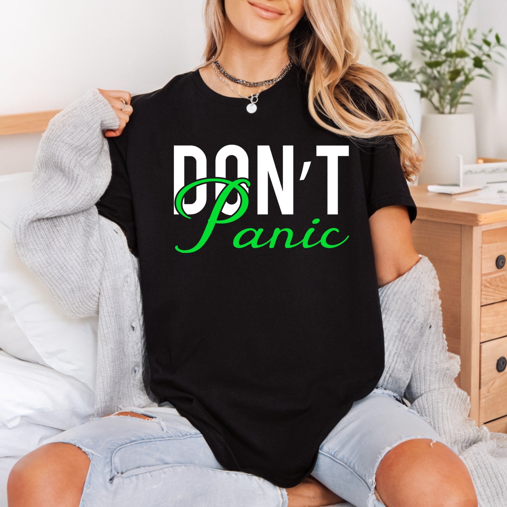 Don Panic Bold Bright Aesthetic Ready to Press DTF Transfer for Dtf