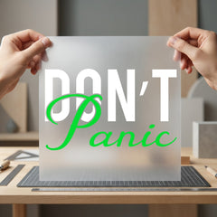 Don Panic Bold Bright Aesthetic Ready to Press DTF Transfer for Dtf