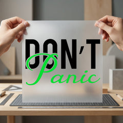 Don Panic Bold Bright Aesthetic Ready to Press DTF Transfer for Dtf