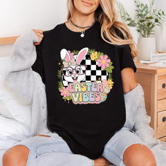 Easter Bunny Vibes Retro Easter Retro Ready to Press DTF Transfer for Dtf