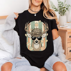 Egg Hunter Deer Easter Easter Vintage Ready to Press DTF Transfer for Dtf