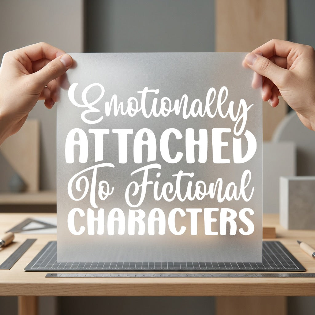 Emotionally Attached Fictional Characters Geek & Fantasy Collection Fantasy Vibes Collection Ready to Press DTF Transfer…