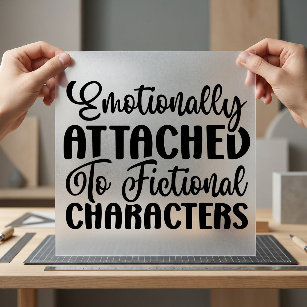 Emotionally Attached Fictional Characters Geek & Fantasy Collection Fantasy Vibes Collection Ready to Press DTF Transfer…