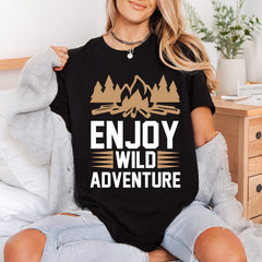 Enjoy Wild Adventure Retro Vintage Retro Ready to Press DTF Transfer for Dtf