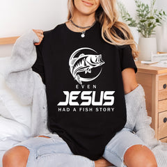 Even Jesus Had Fish Christian Faith Ready to Press DTF Transfer for Dtf