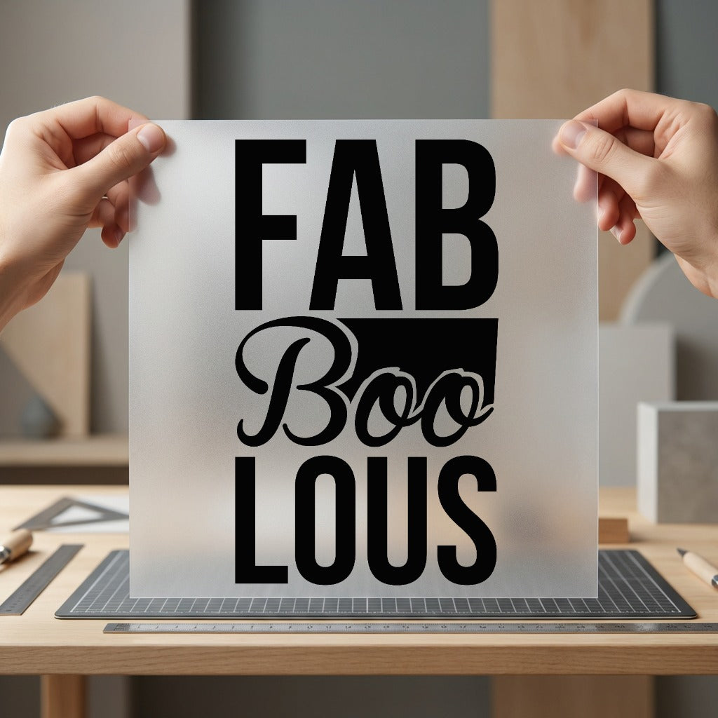 Fab Boo Lous Halloween Halloween Aesthetic Ready to Press DTF Transfer for Dtf