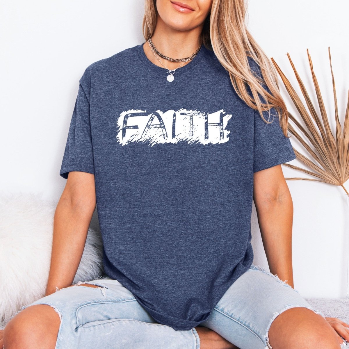 Faith | Bold Brushstroke Tee - Luckets.com