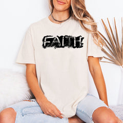 Faith | Bold Brushstroke Tee - Luckets.com
