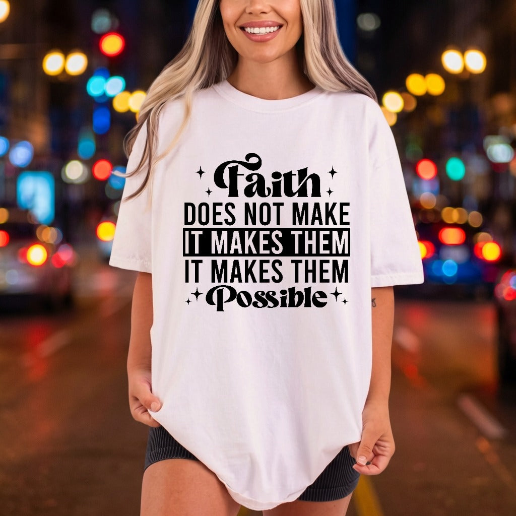 Faith Does Not Make Christian Faith Ready to Press DTF Transfer for Dtf