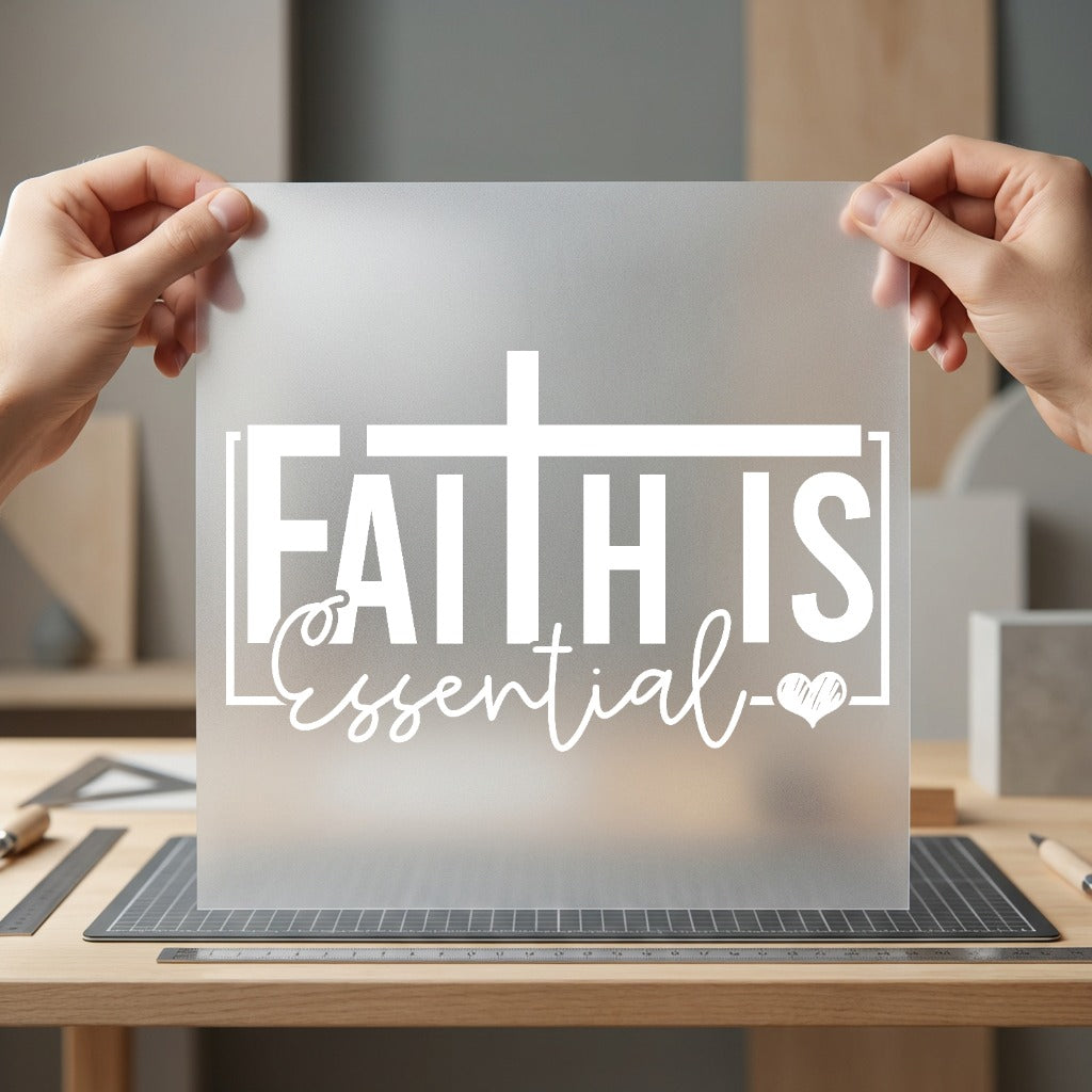 Faith Essential Christian Diy Christian Faith Ready to Press DTF Transfer for Dtf