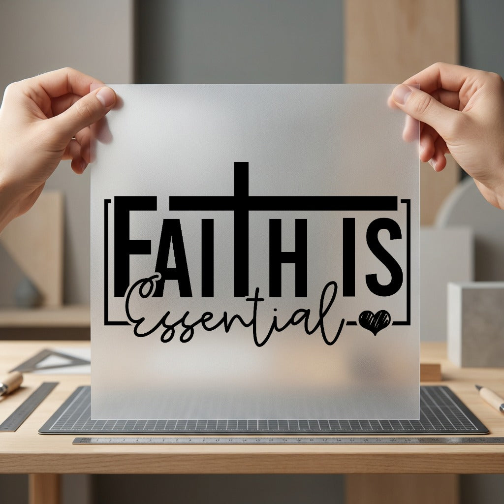 Faith Essential Christian Diy Christian Faith Ready to Press DTF Transfer for Dtf