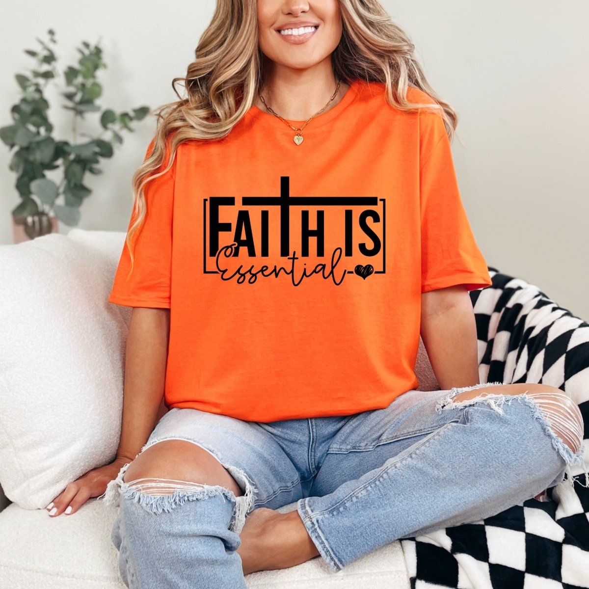 Faith Is Essential | Christian Identity Tee - Luckets.com