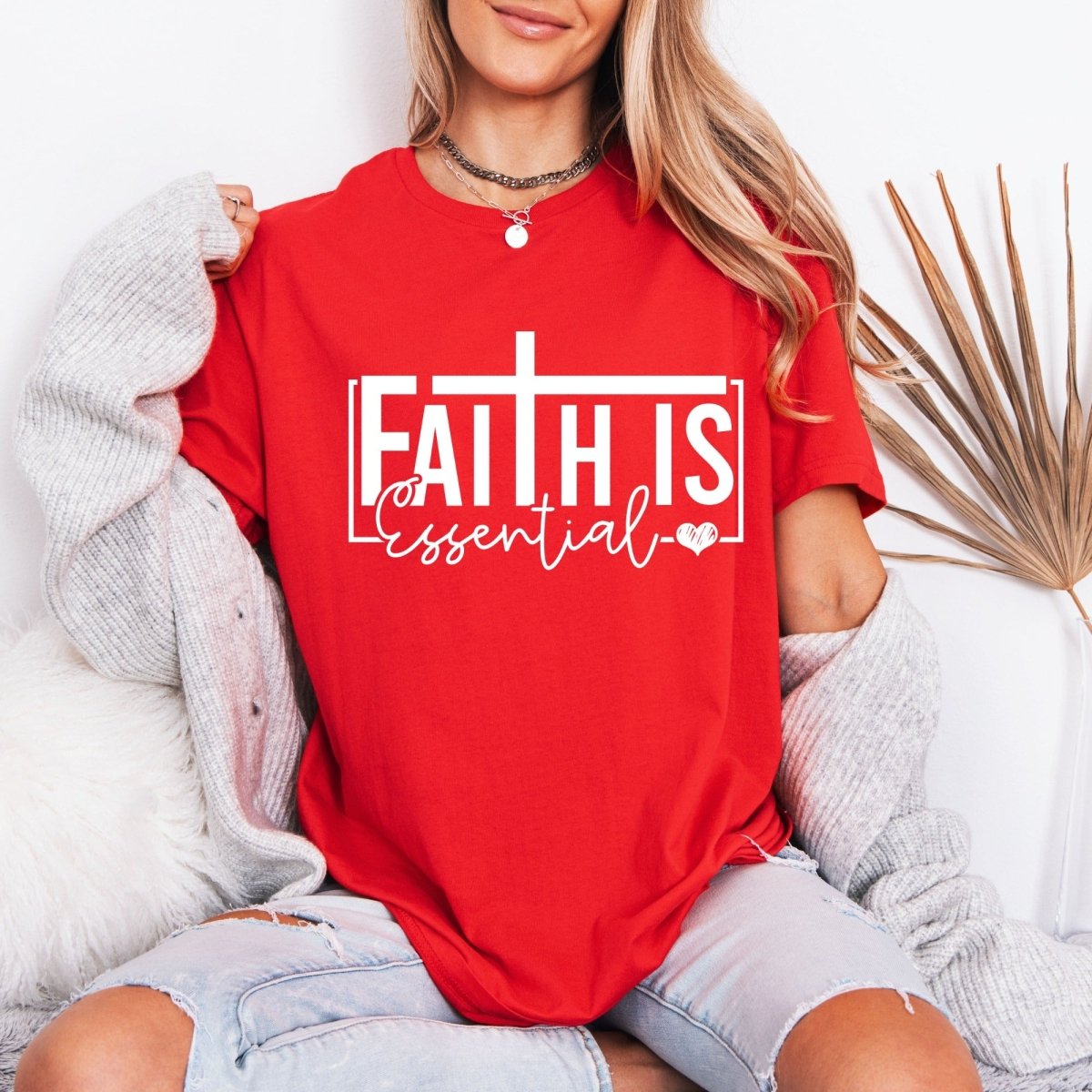 Faith Is Essential | Christian Identity Tee - Luckets.com