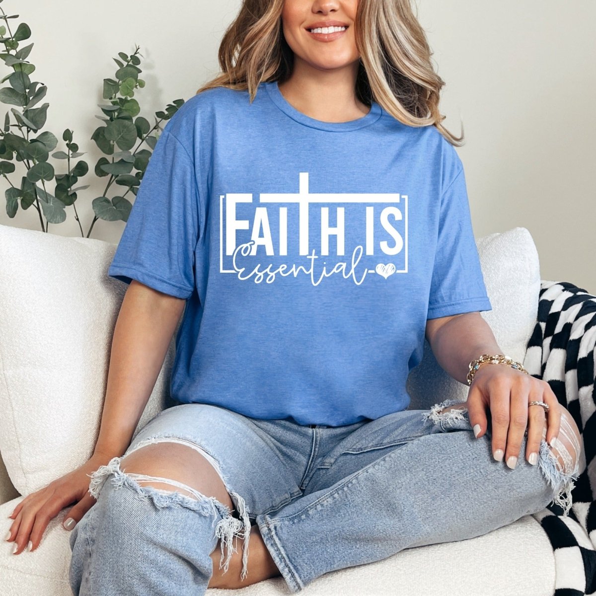 Faith Is Essential | Christian Identity Tee - Luckets.com