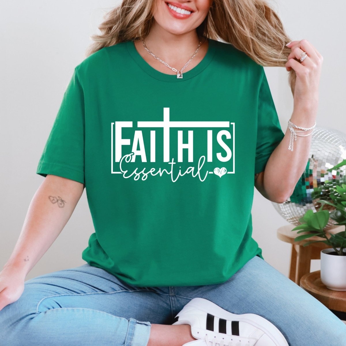 Faith Is Essential | Christian Identity Tee - Luckets.com
