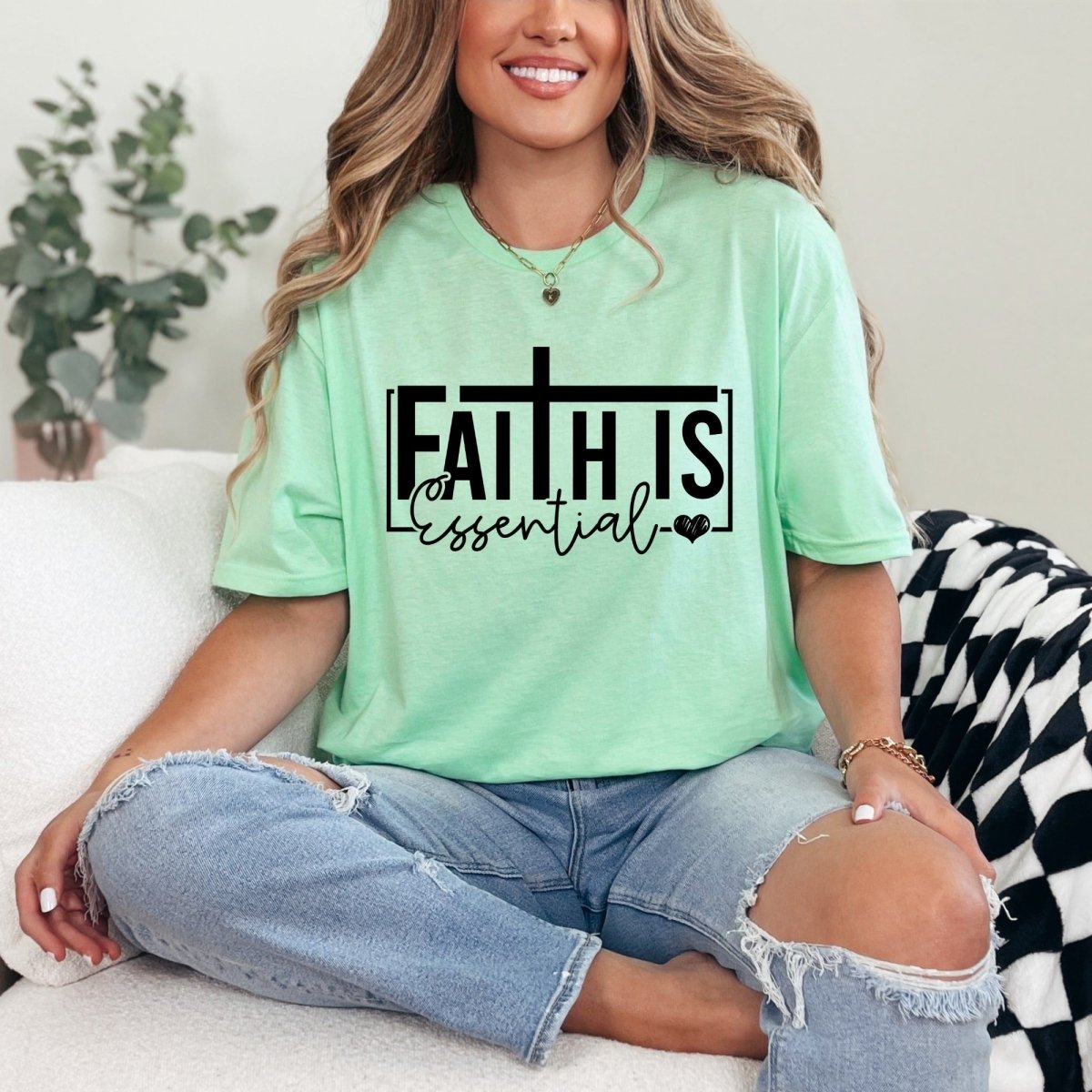 Faith Is Essential | Christian Identity Tee - Luckets.com
