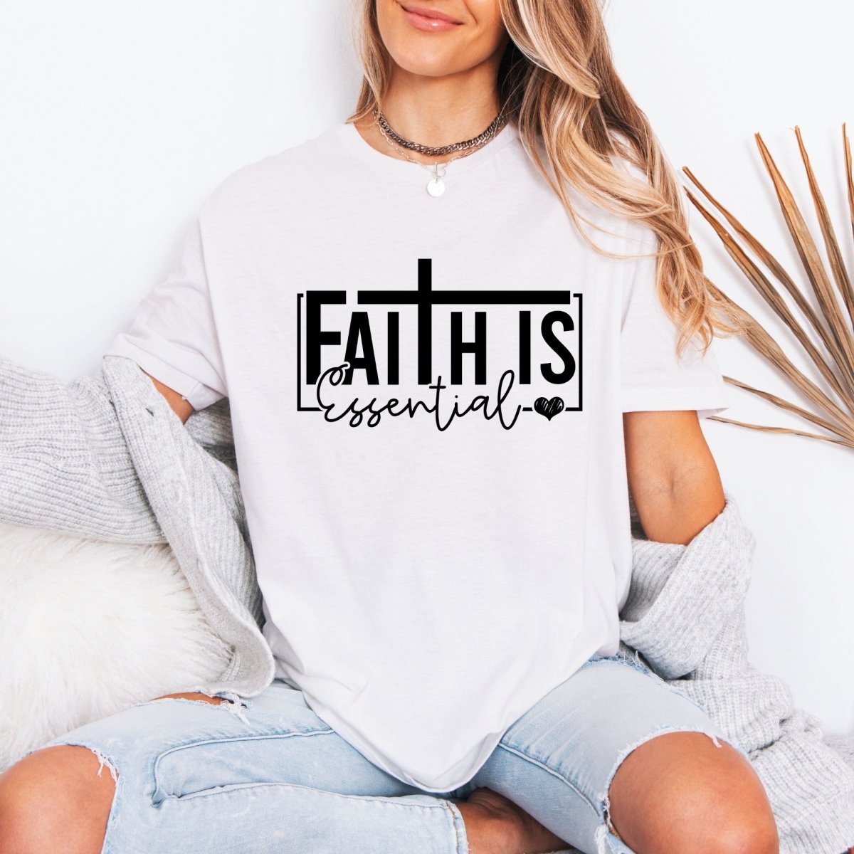 Faith Is Essential | Christian Identity Tee - Luckets.com