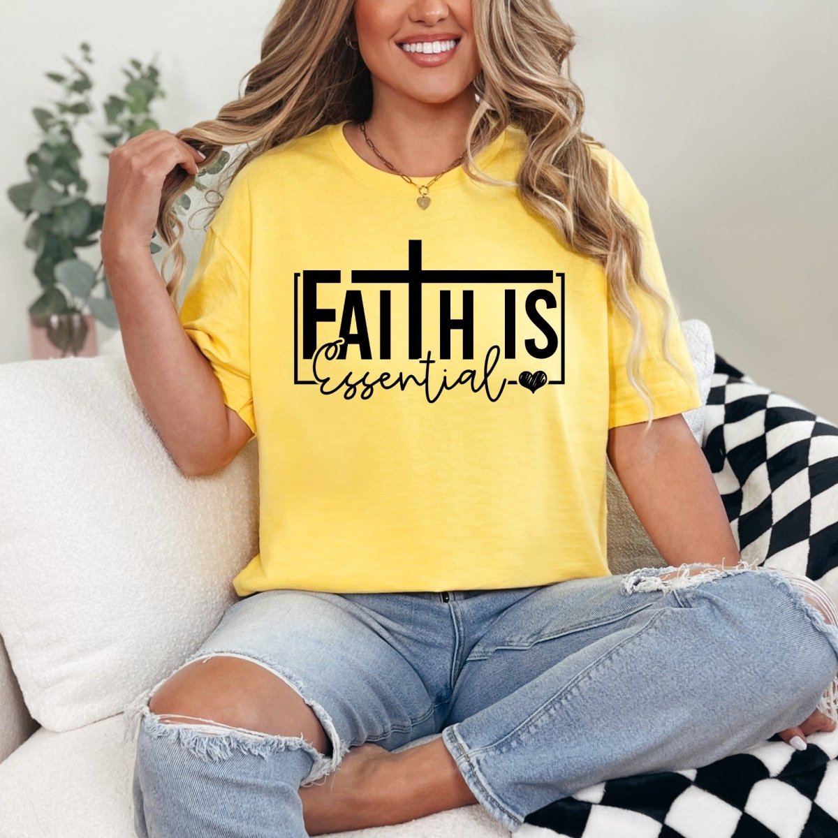Faith Is Essential | Christian Identity Tee - Luckets.com