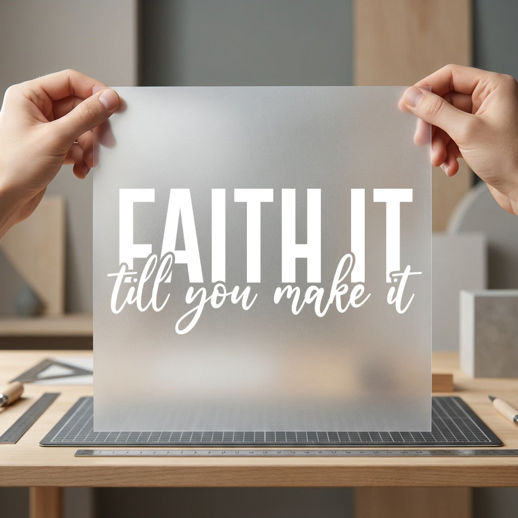 Faith Till You Make Christian Faith Ready to Press DTF Transfer for Dtf