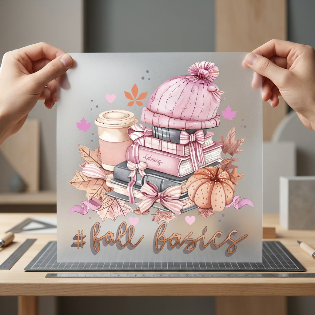 Fall Basics Autumn Stack Fall Autumn Ready to Press DTF Transfer for Dtf