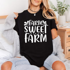 Farm Sweet Rustic Diy Usa Country Ready to Press DTF Transfer for Dtf