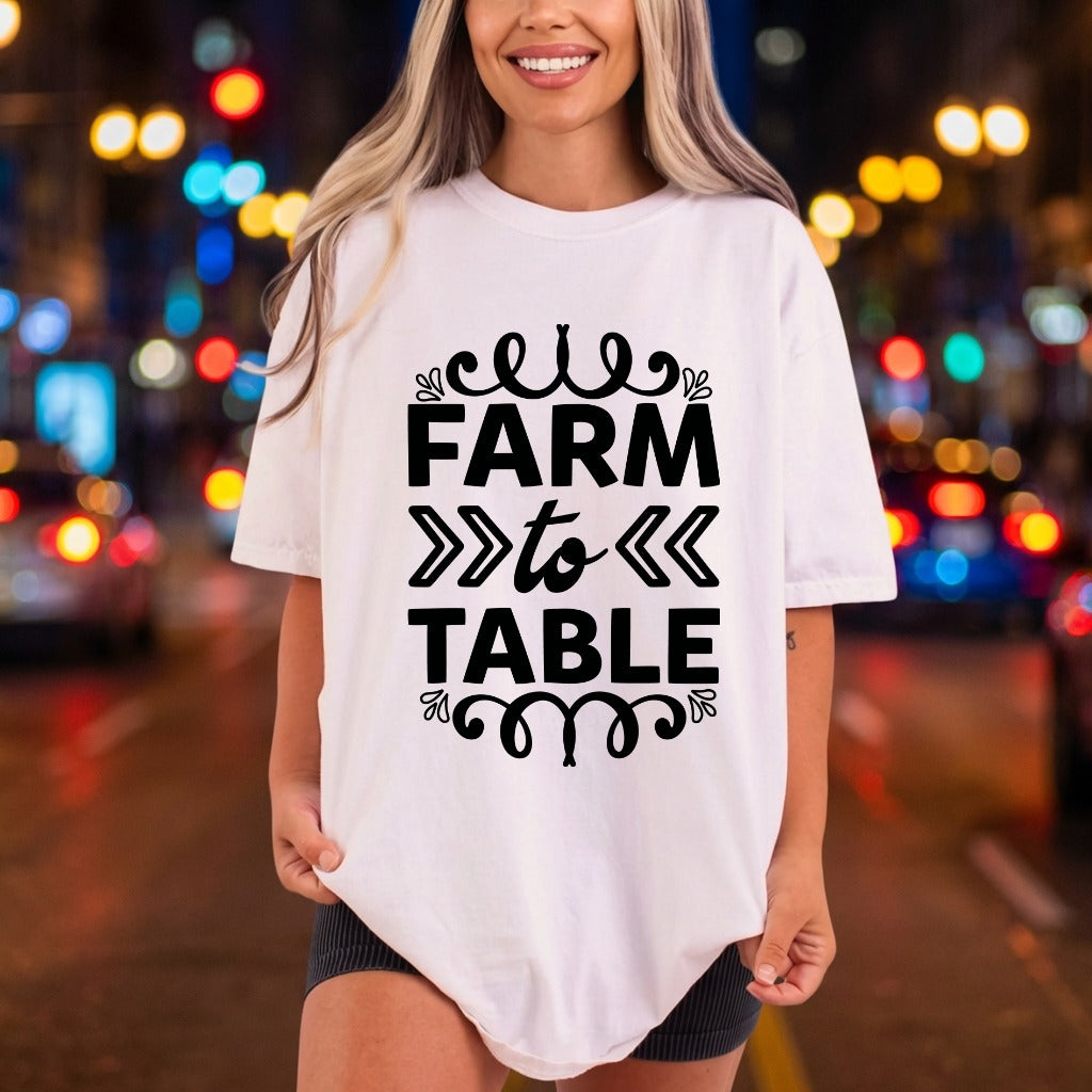 Farm Table Rustic Diy Usa Country Ready to Press DTF Transfer for Dtf