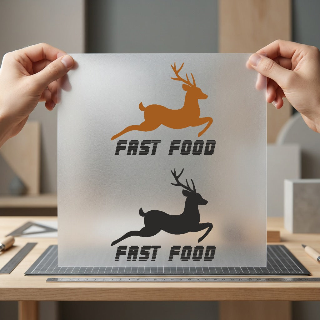 Fast Food Deer Retro Funny Sarcastic Ready to Press DTF Transfer for Dtf