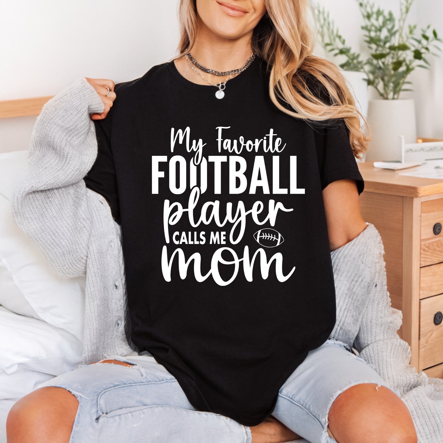 Favorite Football Player Calls Mom Fitness Ready to Press DTF Transfer for Dtf