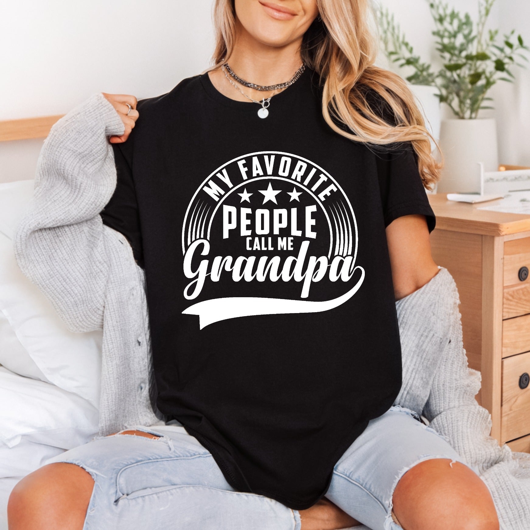 Favorite People Call Grandpa Dad Grandpa Ready to Press DTF Transfer for Dtf