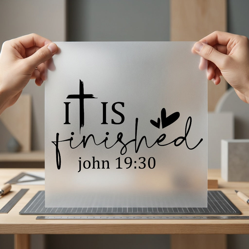 Finished John Christian Diy Christian Faith Ready to Press DTF Transfer for Dtf